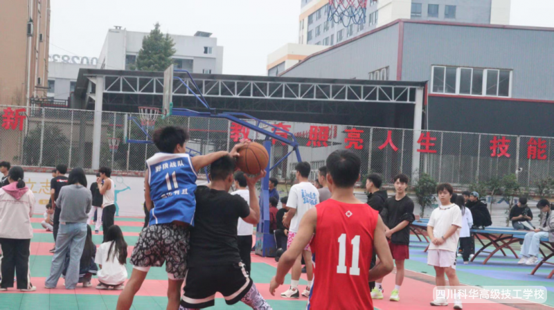 科华快讯 | 凝聚青春力量，激扬篮球热血——2025秋学期校园篮球赛开幕